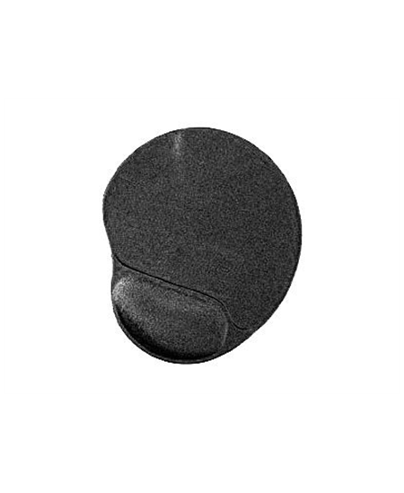Gembird Gel mouse pad with wrist support Black, 240 x 220 x 4 mm