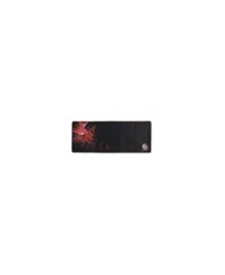 Gembird Gaming mouse pad PRO, extra large, Black/Red, Extra wide pad surface size 350 x 900 mm
