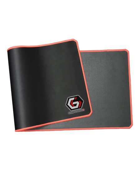 Gembird Gaming mouse pad PRO, extra large, Black/Red, Extra wide pad surface size 350 x 900 mm