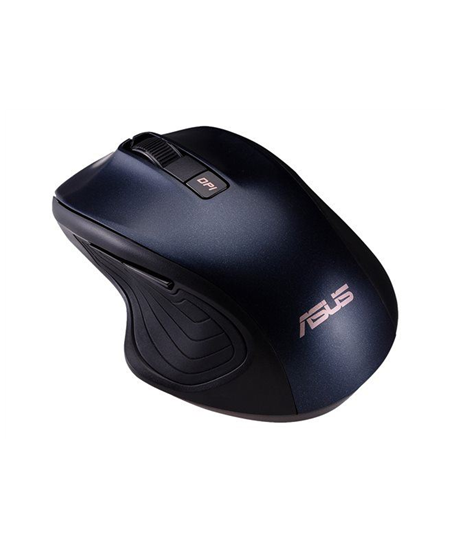 Asus MW202 2.4GHz Wireless Optical Mouse, Wireless connection, Blue