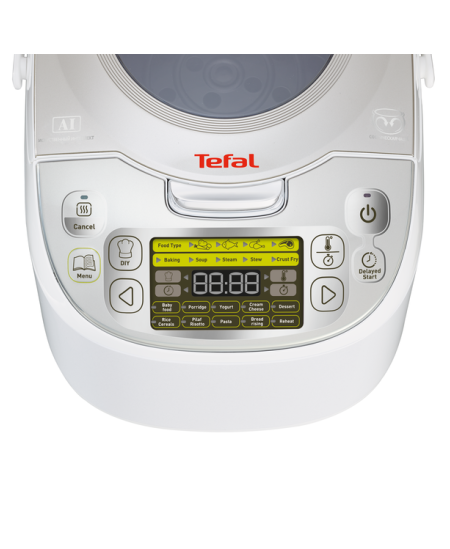 TEFAL Multifunctional pot | RK812110 | 750 W | 5 L | Number of programs 45 | Silver