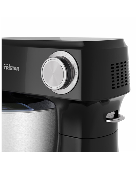 Tristar MX-4870 Kitchen Machine, 800 W, 4.5 L stainless steel bowl, Black