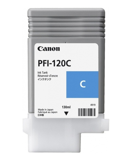 Canon PFI-120C (2886C001) Rašalinė kasetė, Žydra