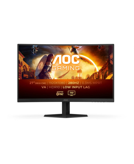 AOC | C27G4ZXE | 27 " | VA | FHD | 16:9 | 280 Hz | 0.3 ms | 1920 x 1080 pixels | 300 cd/m² | HDMI ports quantity 2 | Warra