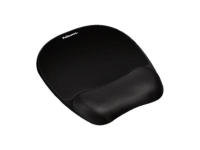 Fellowes | Mouse pad with wrist pillow | 202 x 235 x 25.4 mm | Black