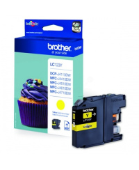 Brother LC123 (LC123Y) Rašalinė kasetė, Geltona