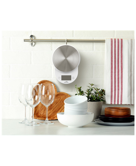ETA | Kitchen scale with a bowl | ETA577090000 Mari | Graduation 1 g | Display type LCD | White