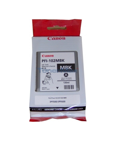 Canon PFI-102MBK (0894B001) Rašalinė kasetė, Matinė juoda