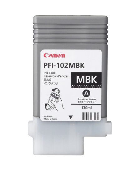 Canon PFI-102MBK (0894B001) Rašalinė kasetė, Matinė juoda