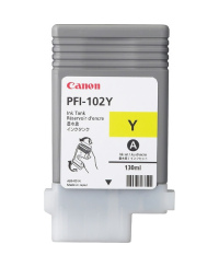 Canon PFI-102Y (0898B001) Rašalinė kasetė, Geltona