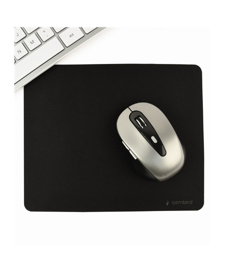 Gembird Mouse Pad, Middle Size | MP-S-BK-M | Mouse pad | Black