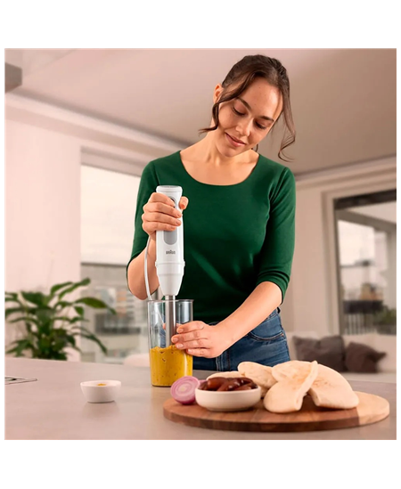 Braun | Hand Blender | MQ50001MWH | Hand Blender | 1000 W | Number of speeds 21 | White