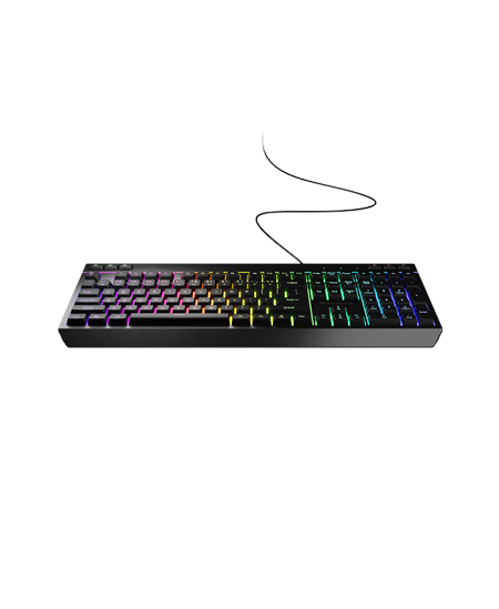 Genesis | Rhod 530 | Membrane Gaming Keyboard | Wired | US | Black | USB-A