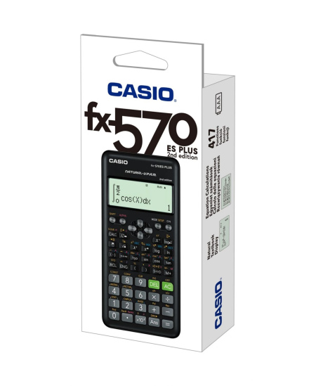 Mokslinis skaičiuotuvas CASIO FX-570ES PLUS II, 230 x 142 x 26mm