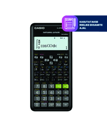 Mokslinis skaičiuotuvas CASIO FX-570ES PLUS II, 230 x 142 x 26mm