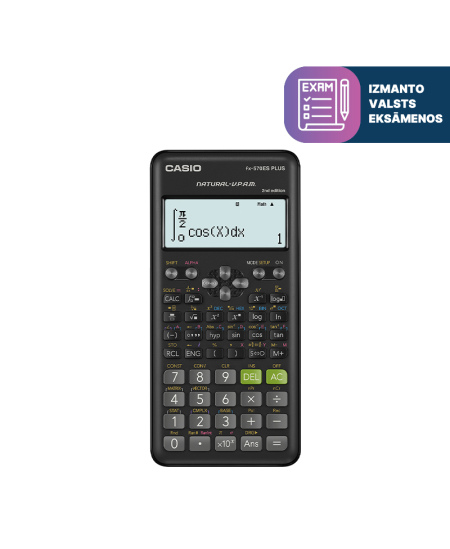 Mokslinis skaičiuotuvas CASIO FX-570ES PLUS II, 230 x 142 x 26mm