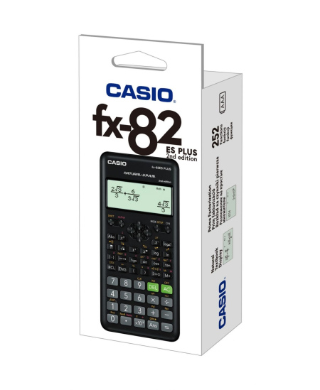 Mokslinis skaičiuotuvas CASIO FX-82ES PLUS II, 80 x 162 x 13.8 mm