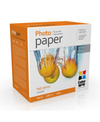 ColorWay Photo Paper, 500 sheets | High Glossy | 200 g/m² | 10x15