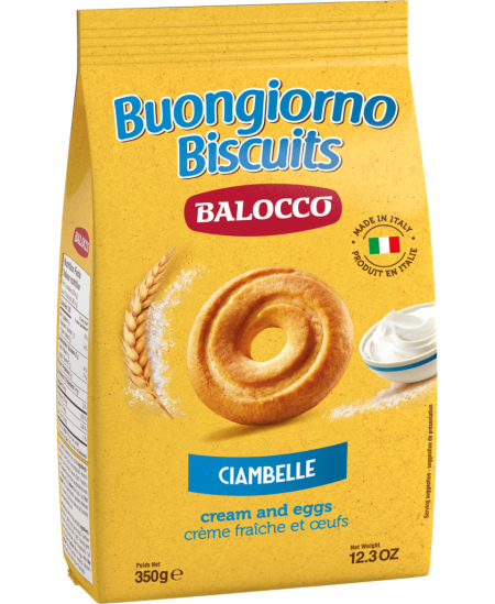 Sausainiai BALOCCO, Ciambelle, 350 g