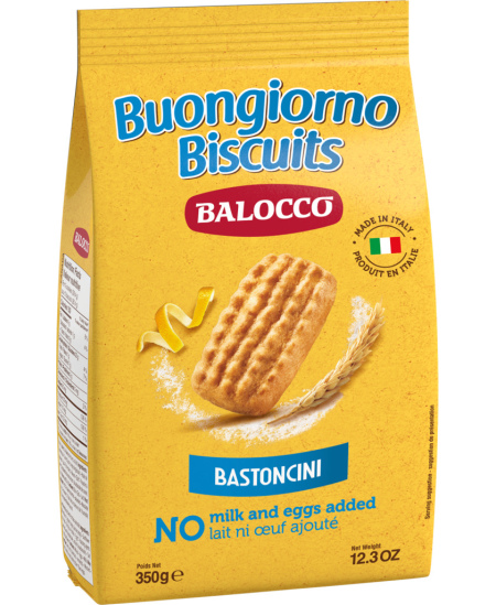 Sausainiai BALOCCO, Bastoncini, 350 g