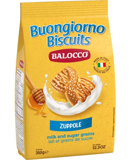 Sausainiai BALOCCO, Zuppole, 350 g