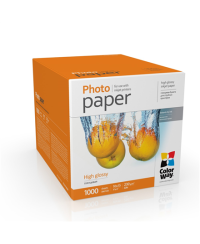 ColorWay Photo Paper, 1000 sheets | High Glossy | 230 g/m² | 10x15