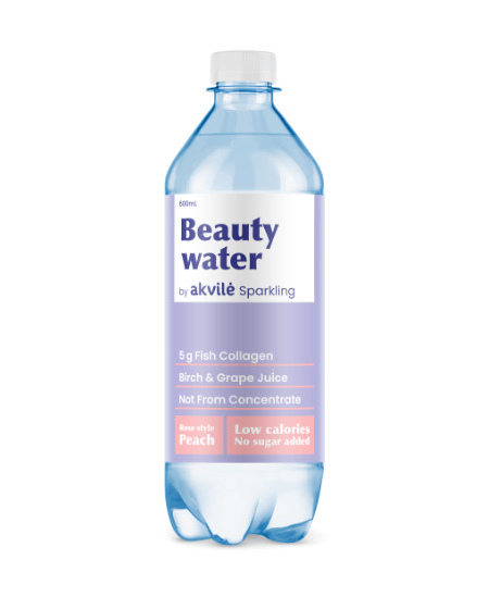 Funkcinis gaivusis gėrimas BEAUTY WATER BY AKVILĖ 0,6l