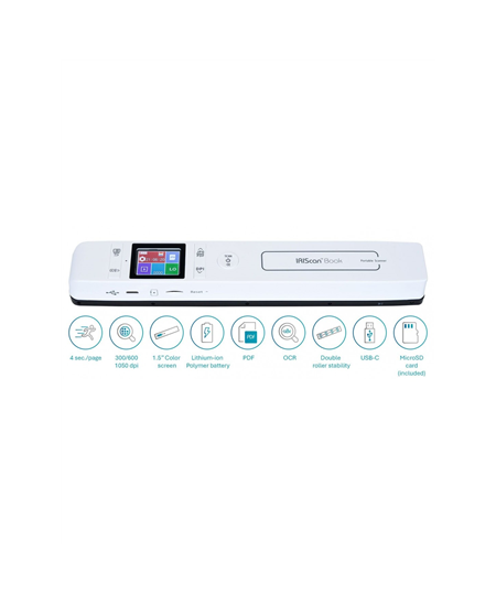 IRIS IRIScan Book 7 | Handheld Scanners