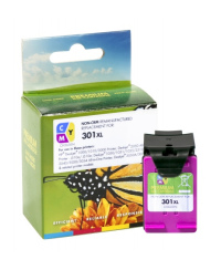 Neoriginali Static Control HP 301 XL (CH564EE), trispalvė kasetė