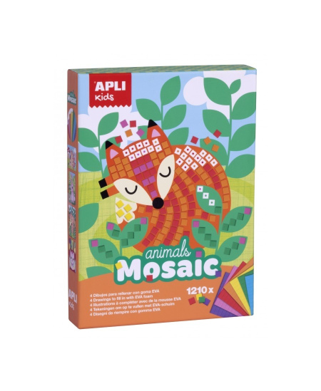 EVA porolono mozaika APLI Kids „Gyvūnai”