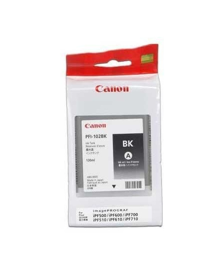 Canon PFI-102BK (0895B001) Rašalinė kasetė, Juoda (SPEC)