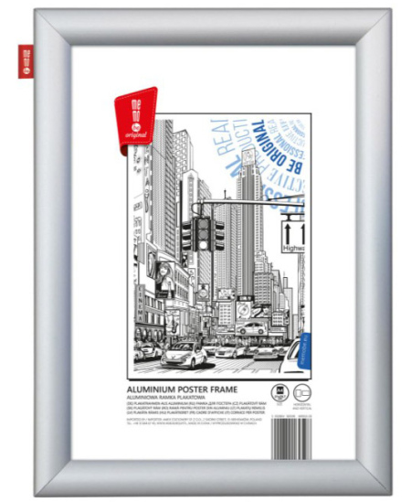 Informacinis rėmelis MEMOBE A4, aliuminis