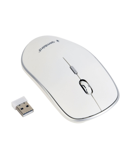 Gembird MUSW-4B-01-W Standard, No, White, No, Wireless connection