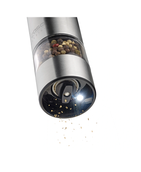 Caso Salt and Pepper Grinder | SpiceDuo | Electric | Housing material Stainless steel | Lithium
