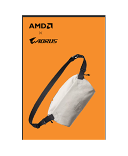 Gigabyte AORUS AMD | Sling Bag | Grey