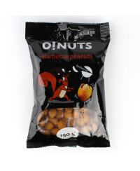 Žemės riešutai O!NUTS, barbekiu skonio, 150 g