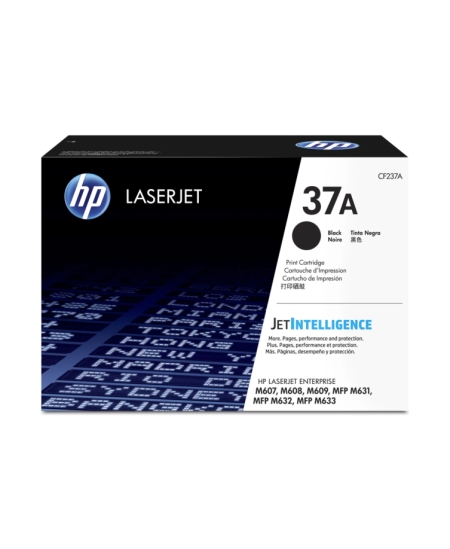 HP 37A (CF237A) Lazerinė kasetė, Juoda