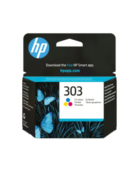 HP 303 Tri-color (T6N01AE) Rašalinė kasetė, CMY