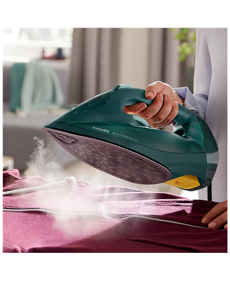 Philips | Iron | DST7050/70 | Steam Iron | 2800 W | Water tank capacity 300 ml | Continuous steam 50 g/min | Steam boost perform