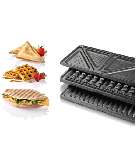 Gorenje | Sandwich maker | SM703GCB | 700 W | Number of plates 3 | Number of pastry 2 | Black