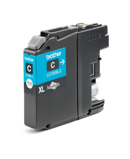 Brother LC125XL (LC125XLC) Rašalinė kasetė, Žydra