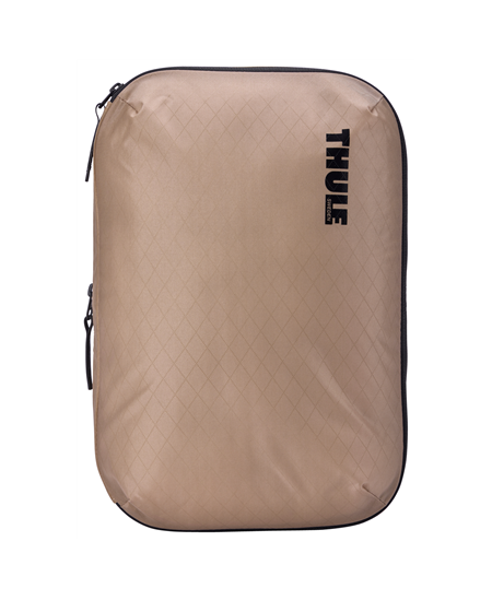 Thule Compression Packing Cube, Medium | Packing Cube | Gentle Beige