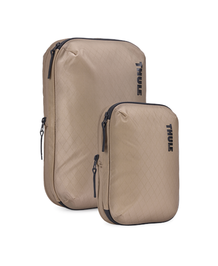 Thule Compression Cube Set, Small/Medium | Packing Cube | Gentle Beige