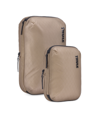 Thule Compression Cube Set, Small/Medium | Packing Cube | Gentle Beige