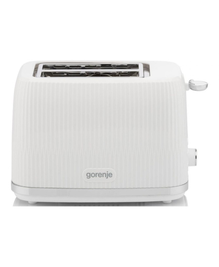 Gorenje Toaster | T850DPW | Number of slots 2 | Housing material Plastic | White