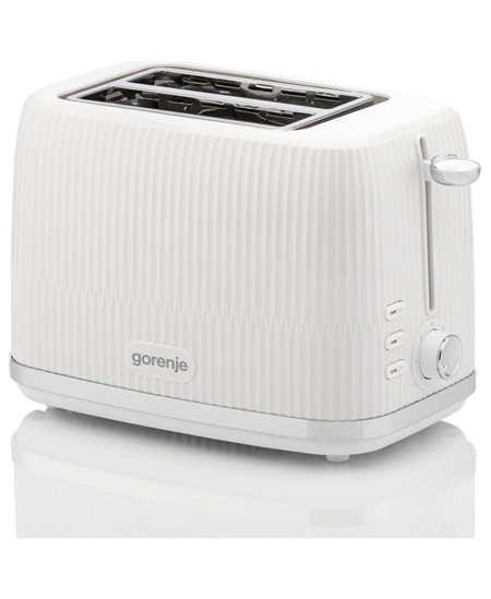 Gorenje Toaster | T850DPW | Number of slots 2 | Housing material Plastic | White