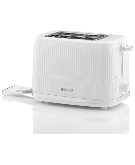 Gorenje Toaster | T850DPW | Number of slots 2 | Housing material Plastic | White