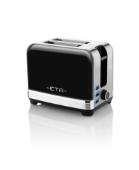 ETA Storio Toaster ETA916690020 Power 930 W, Housing material Stainless steel, Black