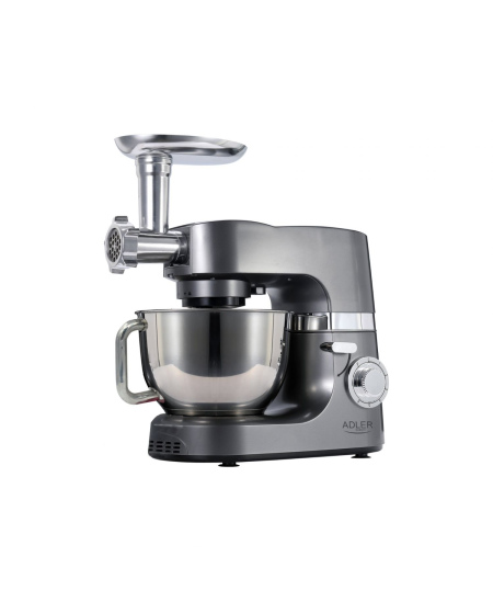 Adler Planetary Food Processor AD 4221 1200 W, Bowl capacity 7 L, Number of speeds 6, Meat mincer, Steel