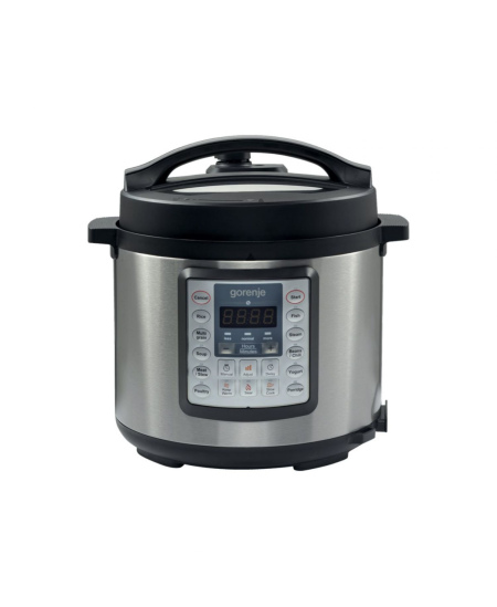 Gorenje Pressure multi cooker | MC6MBK | 1000 W | 6 L | Stainless steel | Number of programs 15